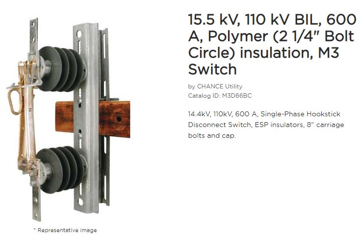 Switch Hook 600A 15kv